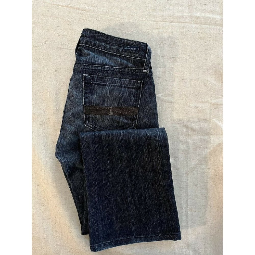 Immorality, Couture by Diana Taleshi, Women's Denim Blue Jeans, Size 26